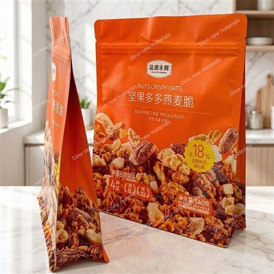 Bolsa com vedação de oito lados